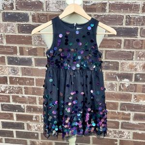 Girls Cat & Jack Big Sequin Party Dress | Size 7/8 | Medium